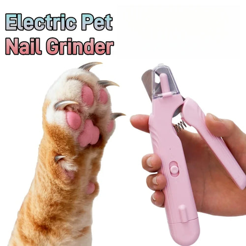 2-in-1 Quiet Pet Nail Clipper & Grinder