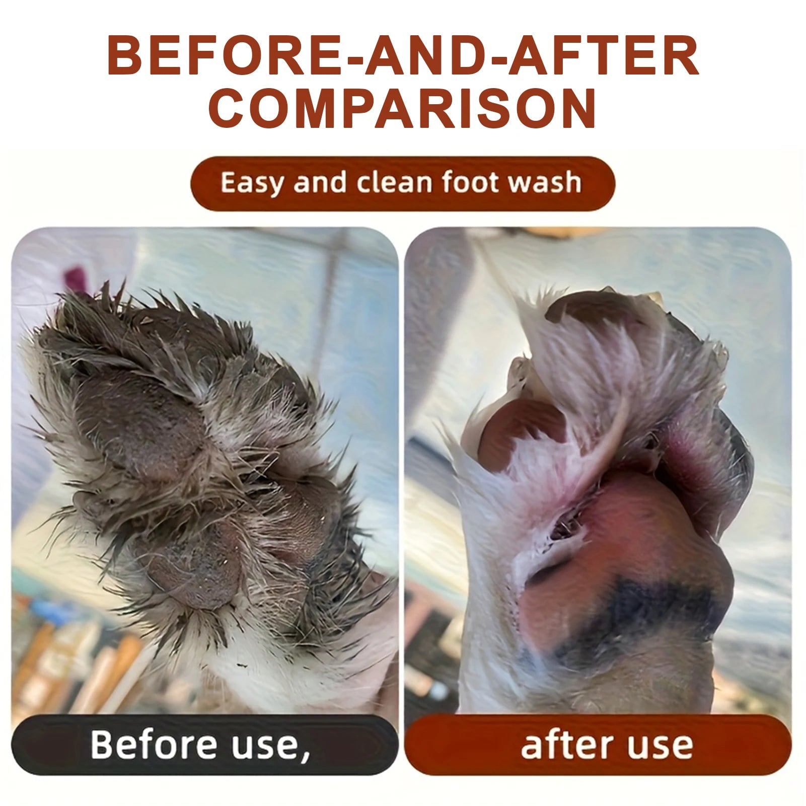 Pet Paw Cleaner Cup